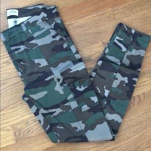 JCrew Camo pants